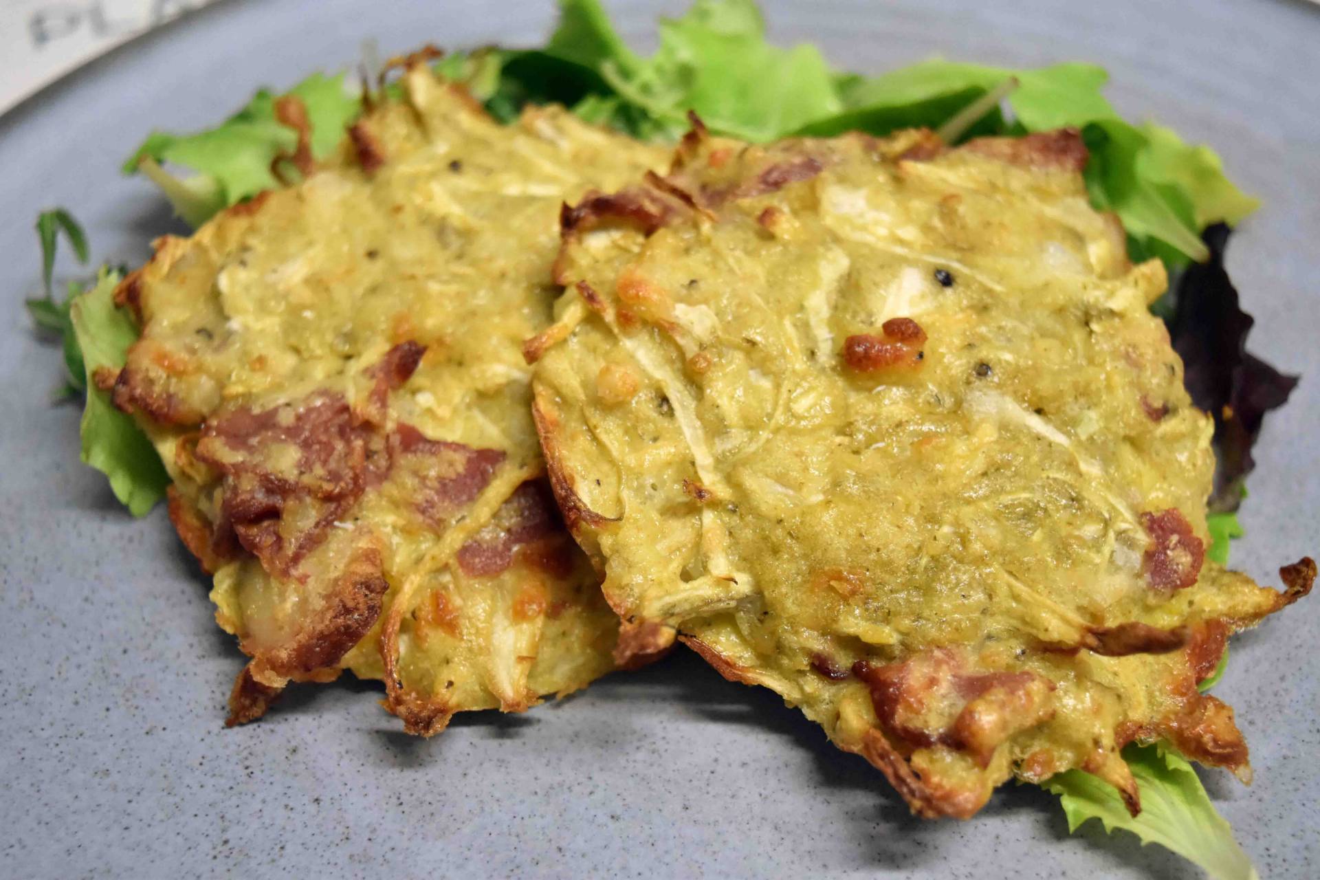 SV 152 - CABBAGE, BACON & CHEEESE FRITTERS