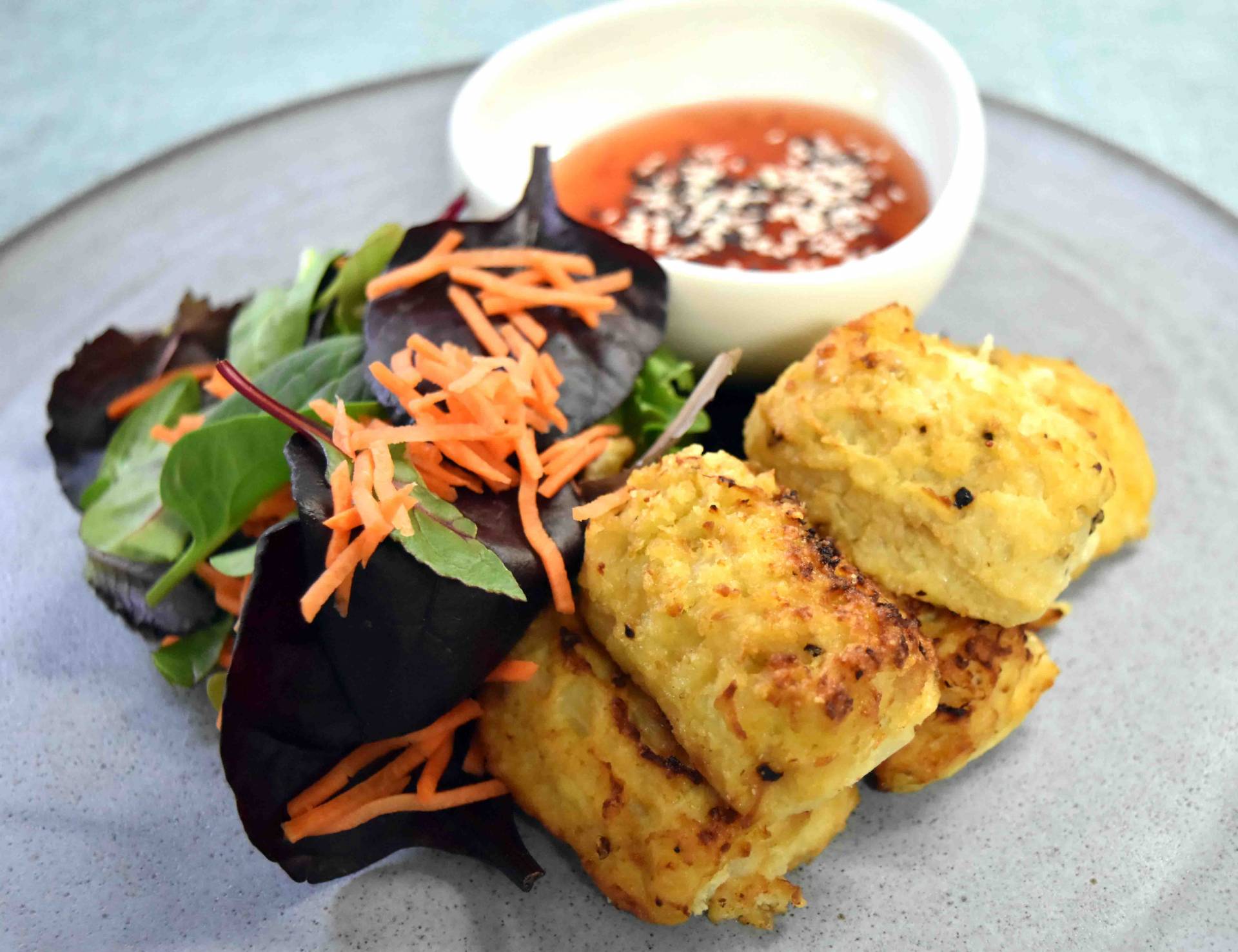 SV 161 - CAULIFLOWER TOTS w/ Sweet Chilli Sauce (DF)