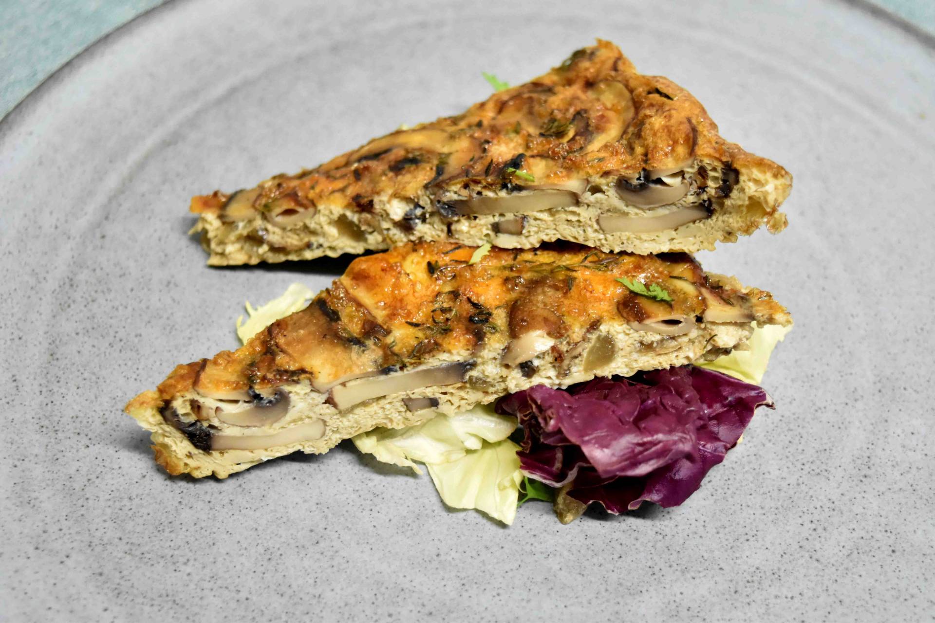 SV 267 - LEEK & MUSHROOM FRITTATA