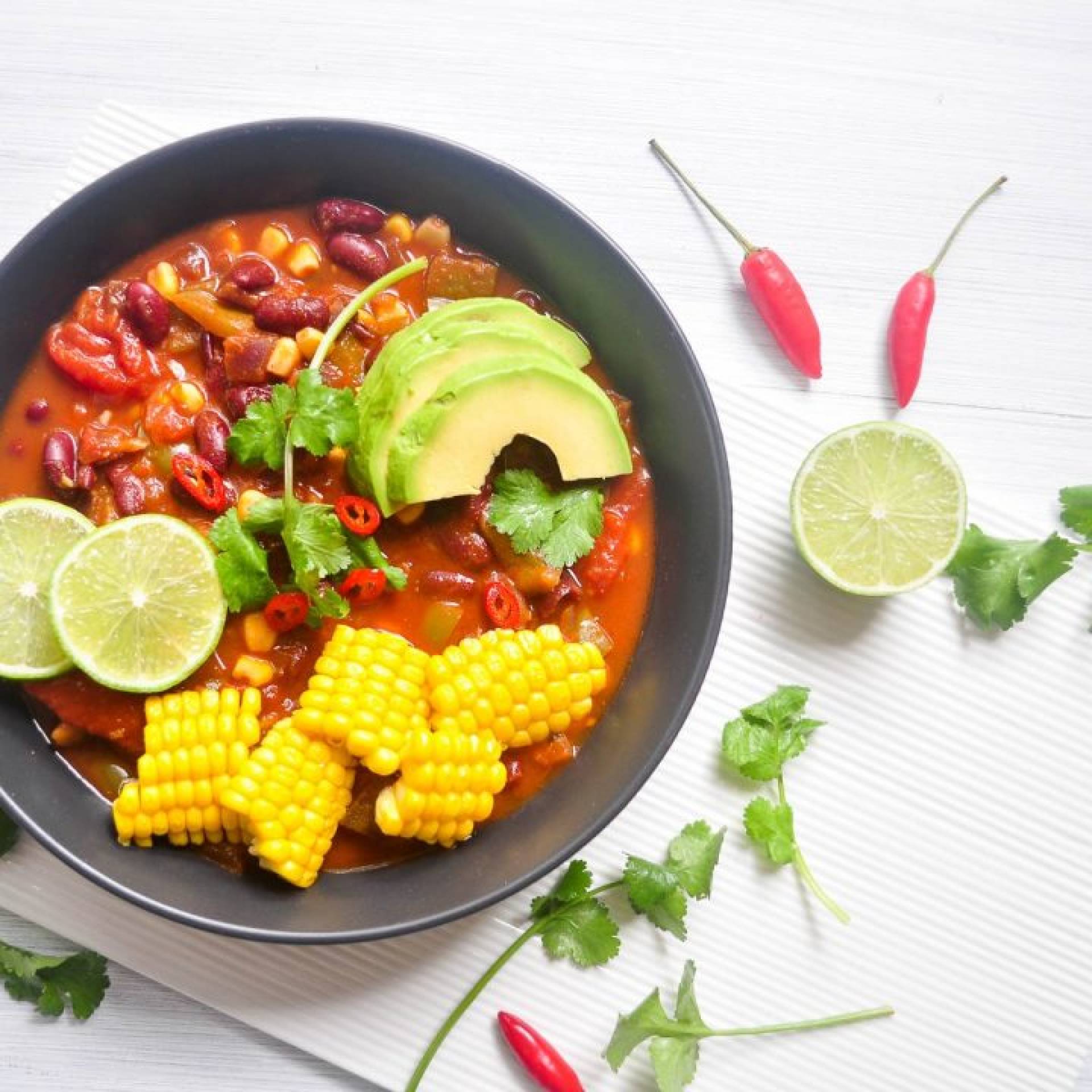 MV 286 - MEXICAN BEAN CHILLI w/ Rice