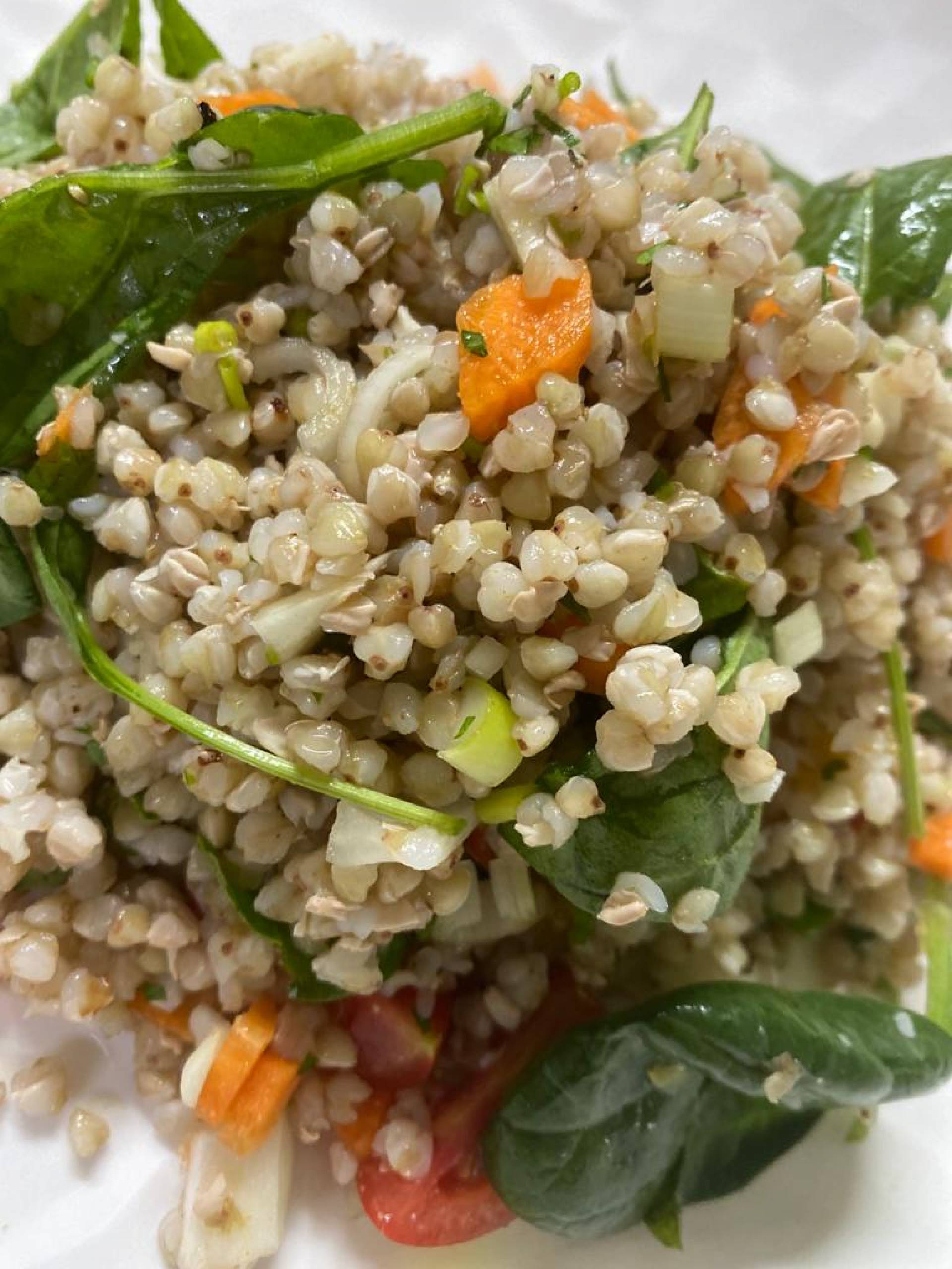 MV 384 - BUCKWHEAT SALAD w/ Dried Apricot