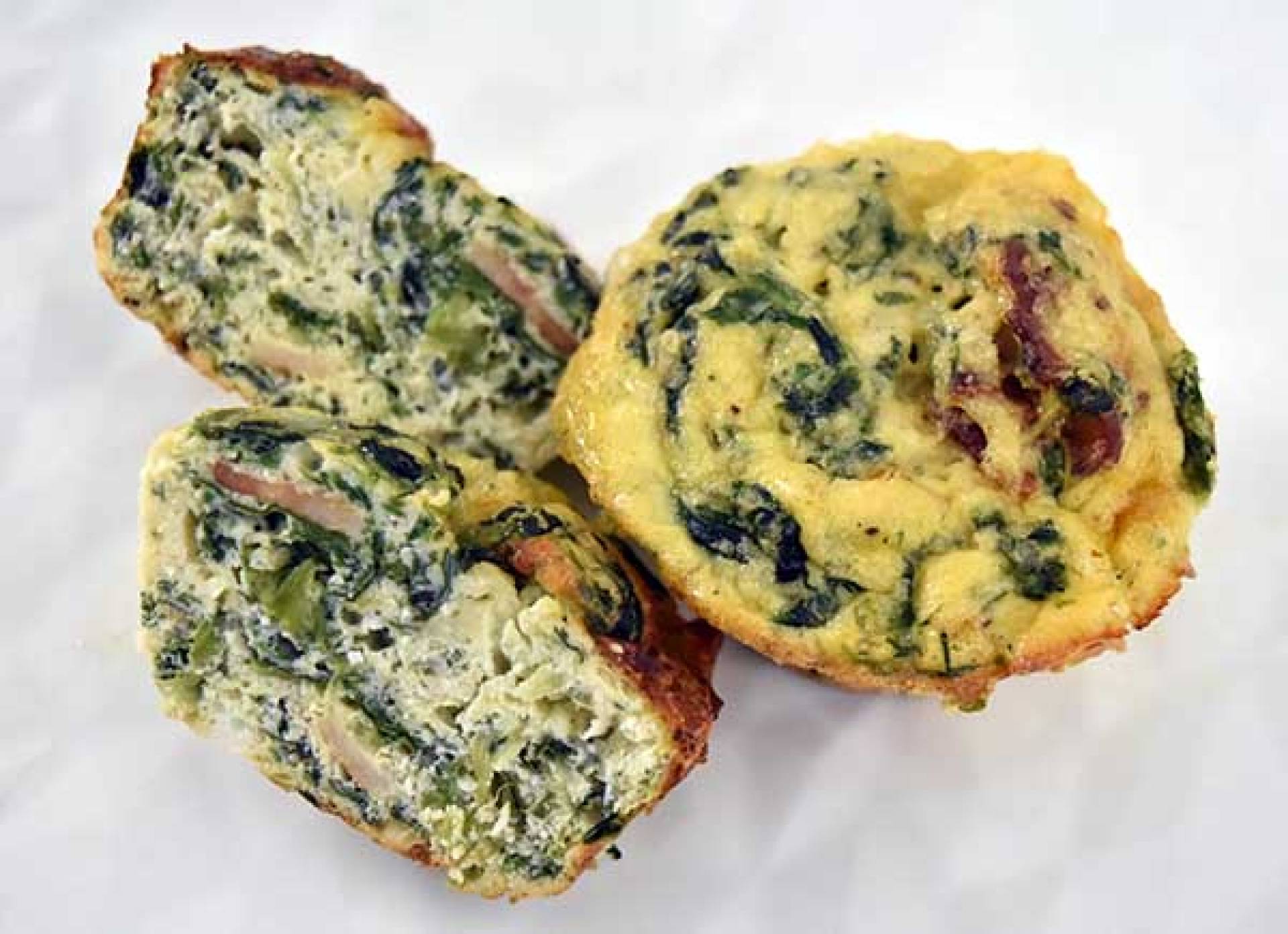 SV 404 - KETO SPINACH & BACON MUFFIN