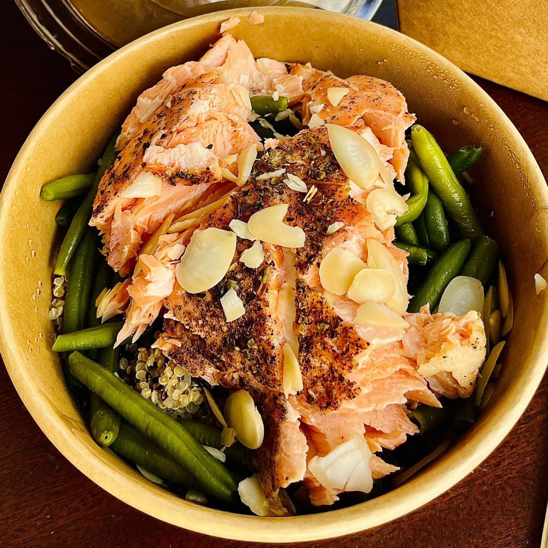 MP 475 - BAKED SALMON w/ Quinoa and Green Beans